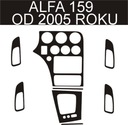 Alfa 159 okleiny на доска панель карбон наклейки отделка листви приборная панель декор3, купить с разборки