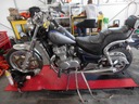 Kawasaki vulcan en 500 заднее крыло темно-синий10