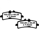 Тормозные колодки, колодки ducati 1199 1200 1299 multistrada monster 848 diavel 990 1098 11002, купить в Украине