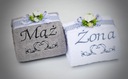 фото mini №3, For a gift anniversary towels з hafem cups