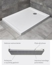фото мини №3, Бассейн radaway doros plus f прямоугольный 140 x 80 сантиметри