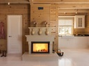 фото mini №2, Liner fireplace aerial grilles lucy steel 14 kw fi 200