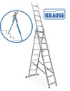 фото мини №2, Лестница алюминиевая 3x9 krause на лестница rob. 6, 20m