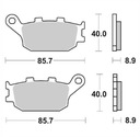 Тормозные колодки, колодки brembo задний honda cbr 600 rr 2003-20132, купить в Украине