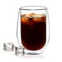фото mini №2, Glass thermal 2 glasses coffee herbs latte cappuccino juice great amo 400