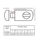 фото mini №5, Lock for surface mounting jania z253