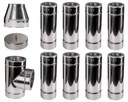 фото mini №1, Chimney isolated acid-resistant with double walls fi120 8, 5m