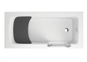 фото mini №5, Trough acrylic polymath 170x75 avo white hull