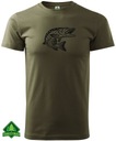 фото mini №2, Green t-shirt fishing imprint pike hit!!!