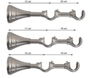 фото mini №15, Cornice double 19 mm+ 19 mm 300 centimeters