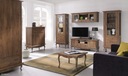 фото mini №4, Showcase stylish 125cm lefkas/ pine classic ki5
