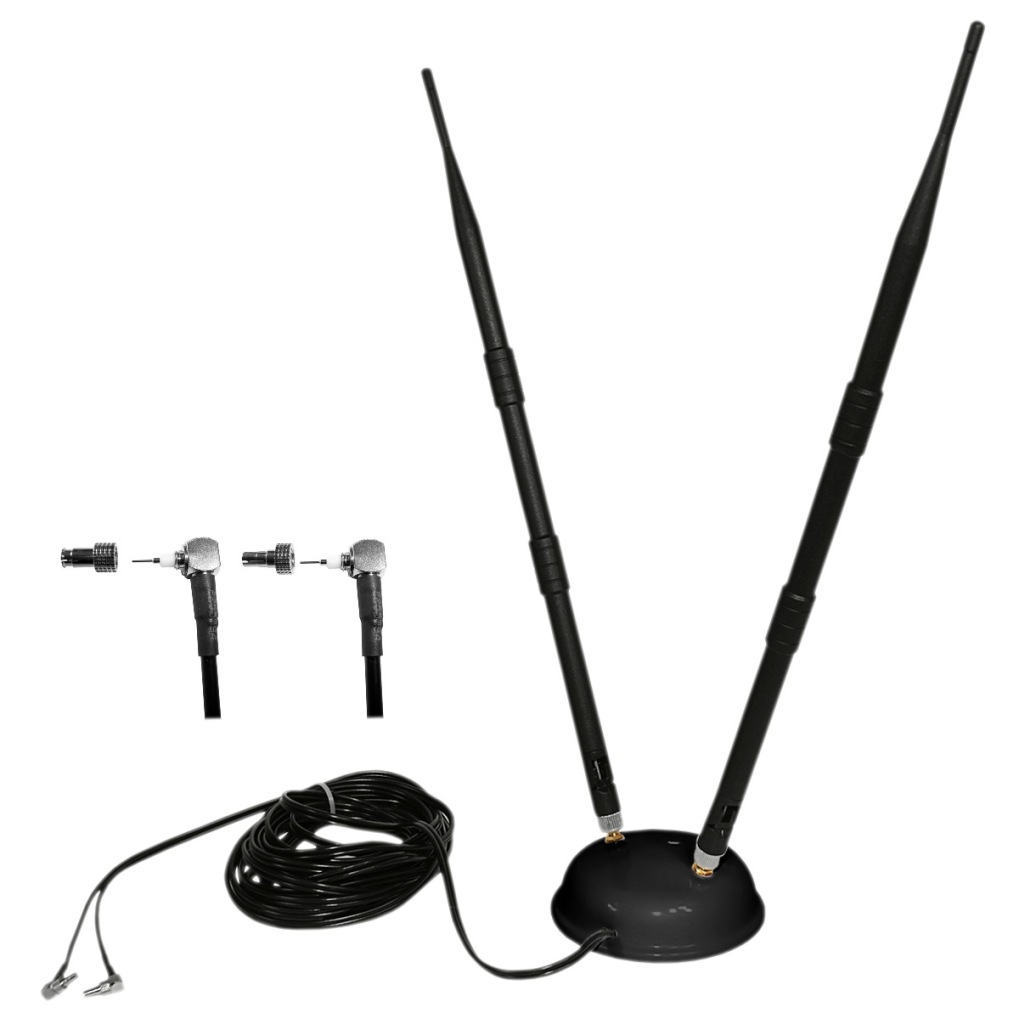 Anténa Dual Lte Hspa+ 13dBi Huawei Zte E5373 E3372