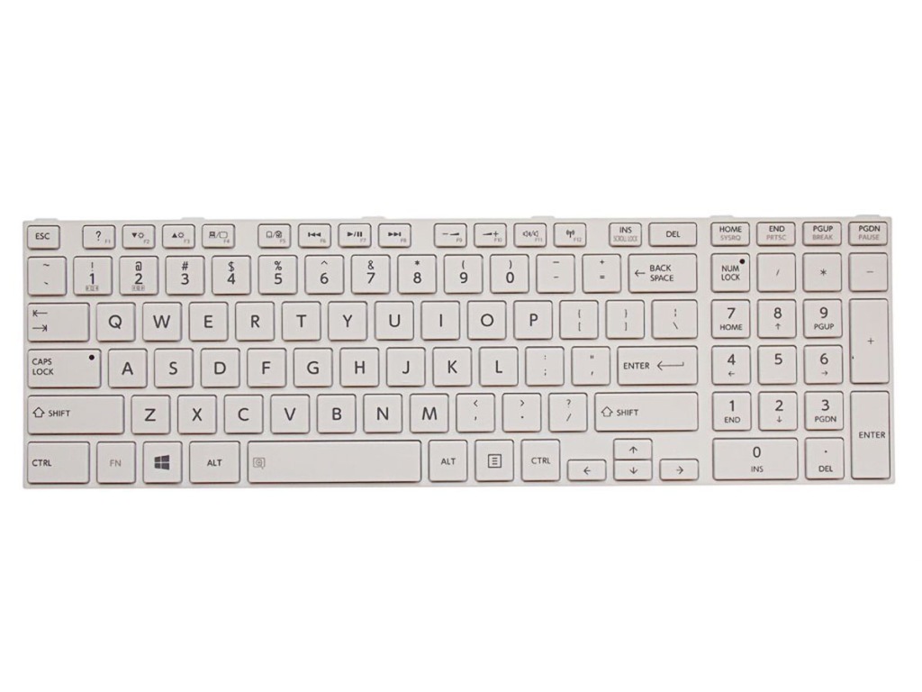 Klávesnice Pro Toshibu C850 C855 C870 L850 L855
