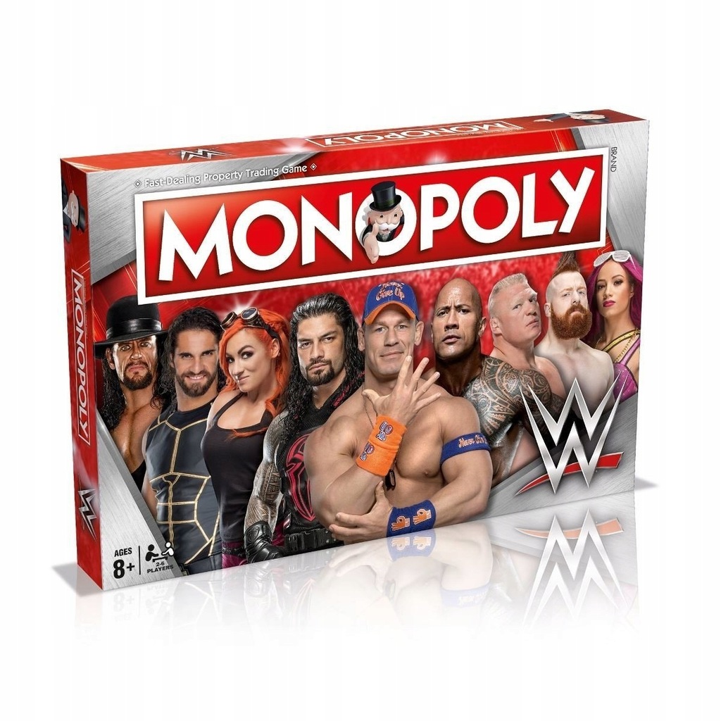 Monopoly WWE - Gra Planszowa - ANG