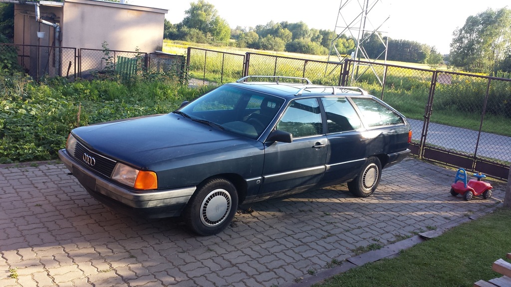 AUDI 100 C3 KOMBI AVANT 1986 2.3 BENZYNA ZABYTEK