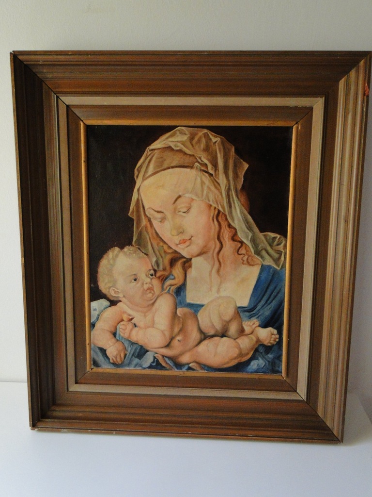 Obraz Madonna z dzieciątkiem,renesans.