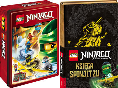 Lego Ninjago Zestaw+Lego Ninjago Księga Spinjitzu