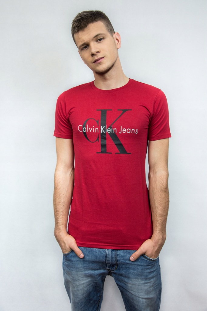 CALVIN KLEIN Koszulka Męska L