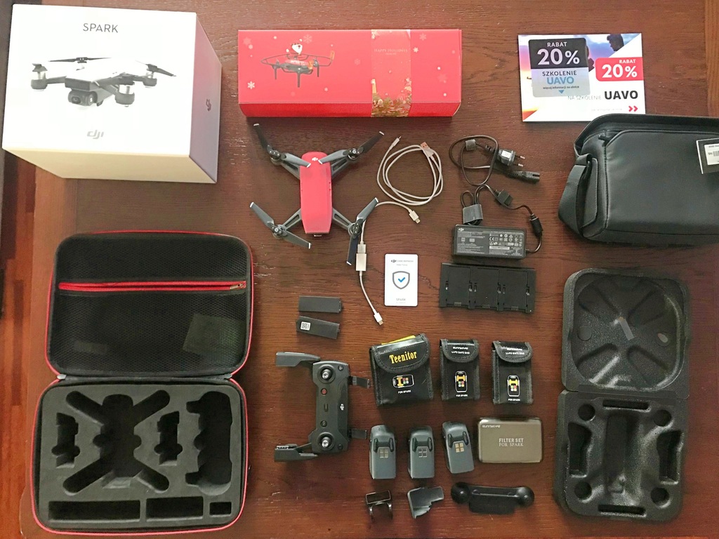 DJI Spark Fly More Combo - MEGA ZESTAW DODATKÓW
