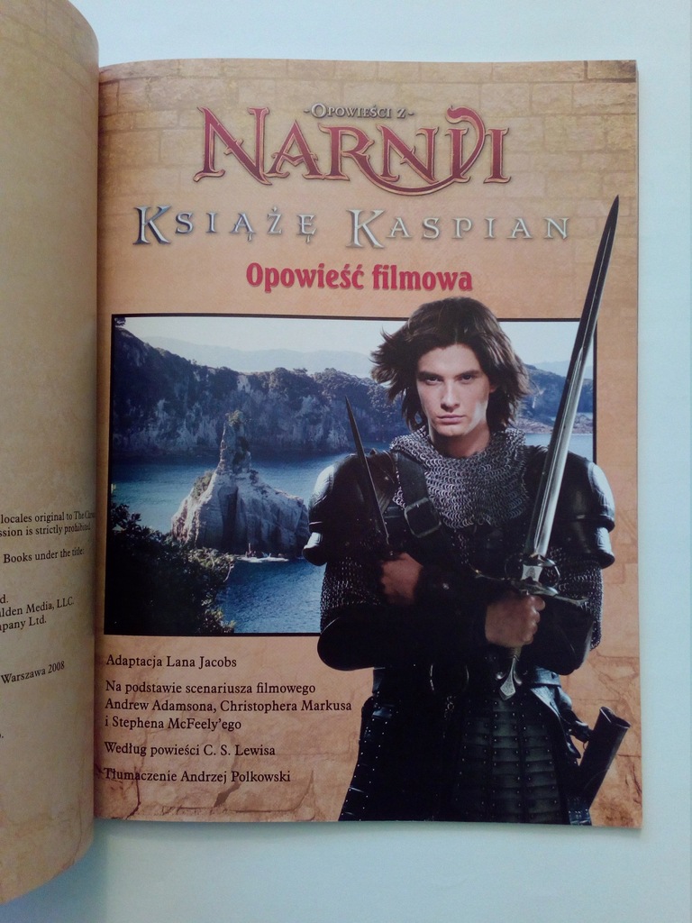 Jak Nazywa Się Autor Książki Opowieści Z Narnii OPOWIEŚCI Z NARNII KSIĄŻĘ KASPIAN - 7072516578 - oficjalne archiwum Allegro