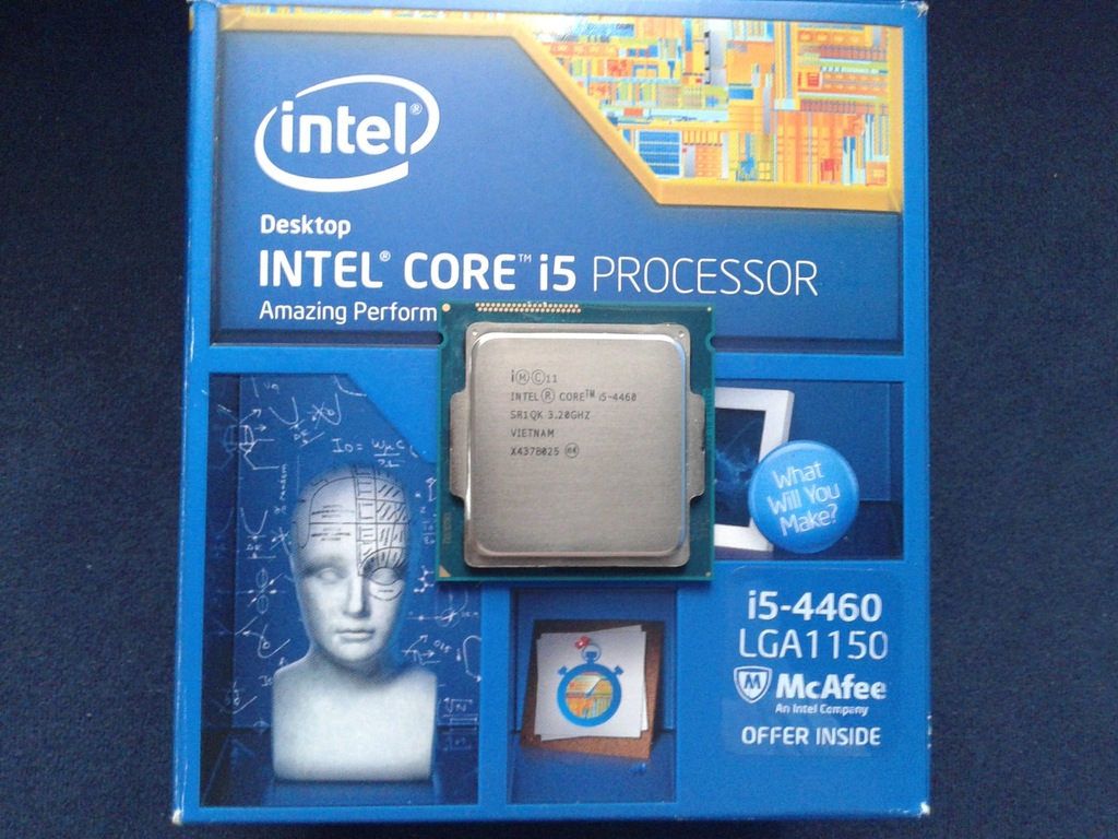 Procesor Intel CORE i5-4460, 3.2GHz, 6MB, BOX