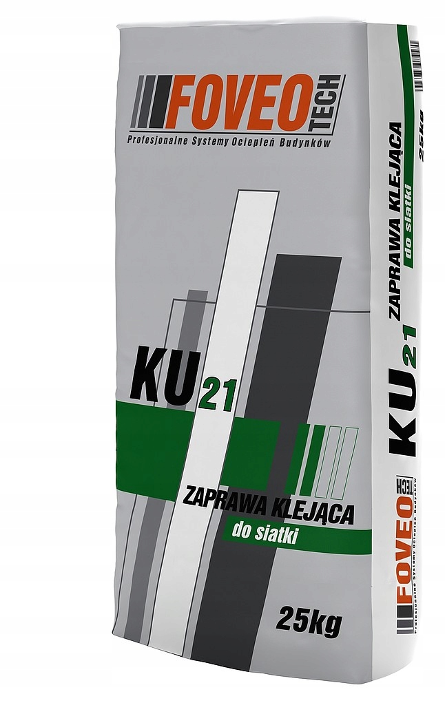 KU 21 Zaprawa klejąca klej do siatki 25kg FOVEO