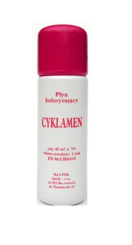 KULPOL CYKLAMEN - PŁYN KOLORYZUJĄCY DO WŁOSÓW 40ml