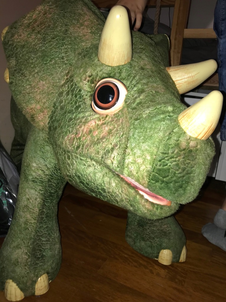 Triceratops Dinozaur nietypowy wielki interaktywny