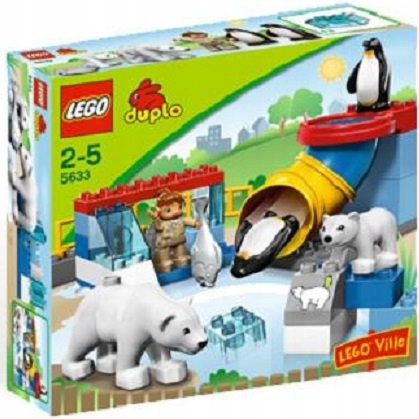 LEGO DUPLO 5633 POLARNE ZOO MIŚ PINGWIN UNIKAT FV
