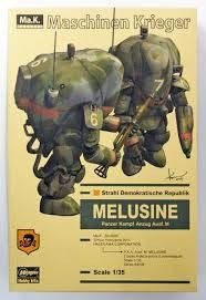 Hasegawa 64103 Melusine Panzer Kampf Anzug Ausf M