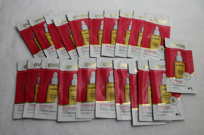 EVREE liftingujący olejek do twarzy 20x2ml próbki