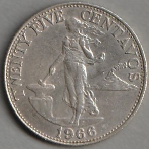 Filipiny / 25 centavos / 1966