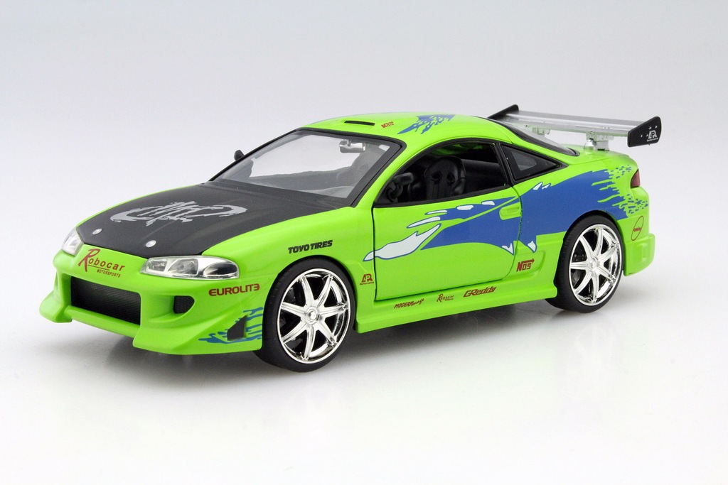 Mitsubishi Eclipse Fast and Furious Jada Toys 1:24