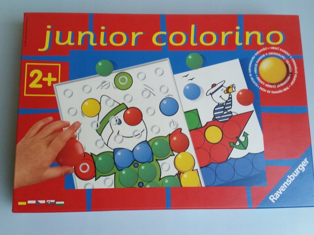 RAVENSBURGER JUNIOR COLORINO MOZAIKA PINEZKI