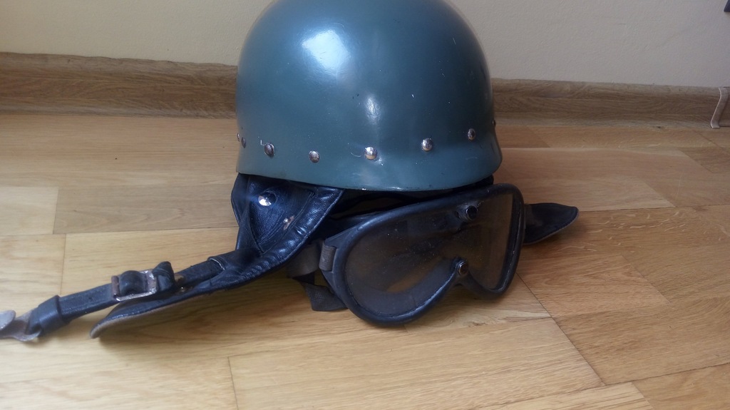 KASK MOTOCYKLOWY MO ZOMO OKULARY GOGLE USA WSK WFM