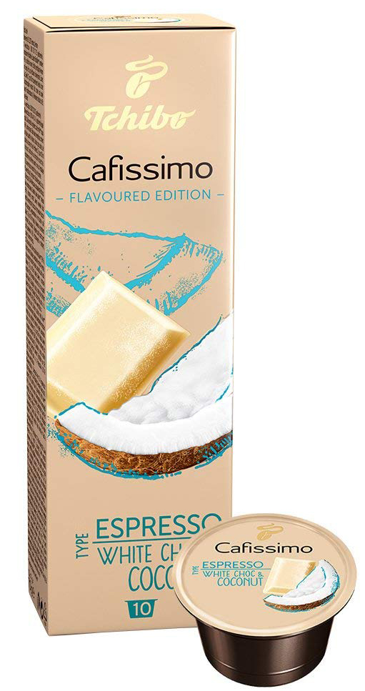 Kapsułki Tchibo Cafissimo White Choc&Coconut