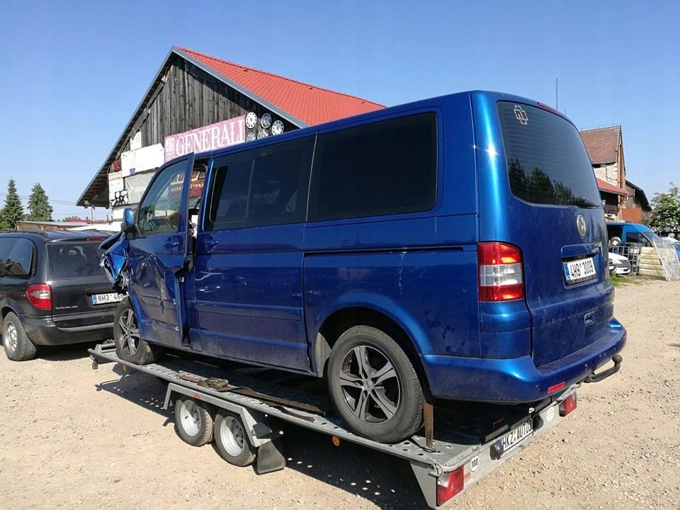 Volkswagen T5 Multivan 2.5tdi 2006r Uszkodzony