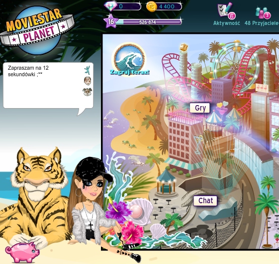 KONTO NA MOVIESTARPLANET MSP VIP DIAMENTY