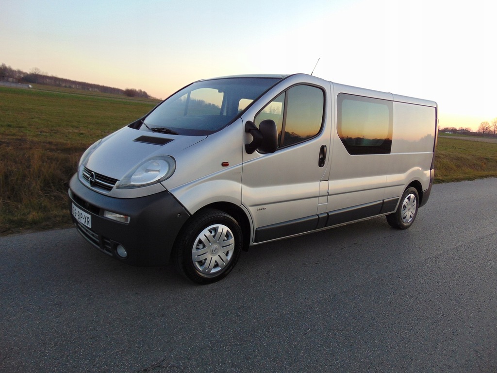 OPEL VIVARO 1.9CDTI*101*2004*KLIMA*LONG*5 OSOBOWY - 7733791523 ...