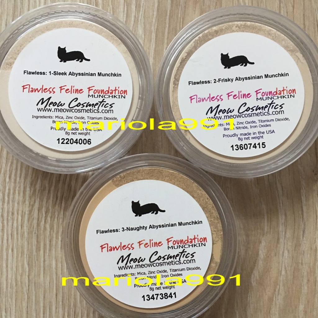 MEOW cosmetics - podkład mineralny- Flawless 8gr