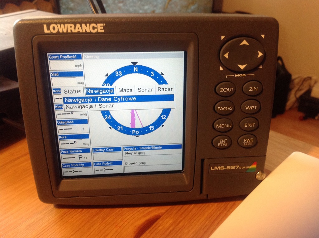 Echosonda Lowrance LMS-527c DF iGPS