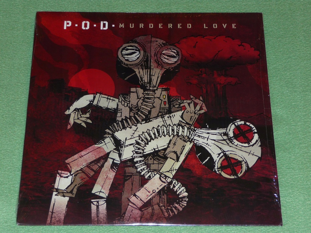 P.O.D. Murdered Love RED VINYL Folia EX