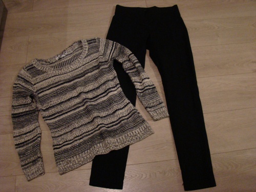 Spodnie Kappahl + sweterek Yessica___38