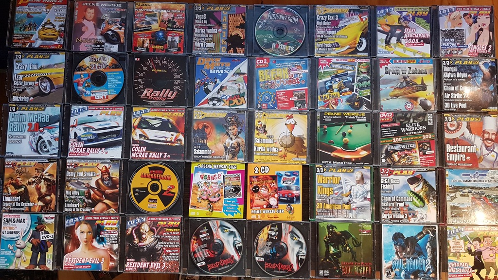 Płyty z grami z gazet m.in CD Action ponad 320CD 7471860767