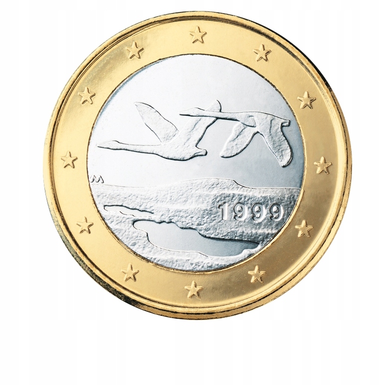 Piece De 1 Euro 1999 Valeur FINLANDIA - 1 Euro 1999 - 7505384477 - oficjalne archiwum Allegro