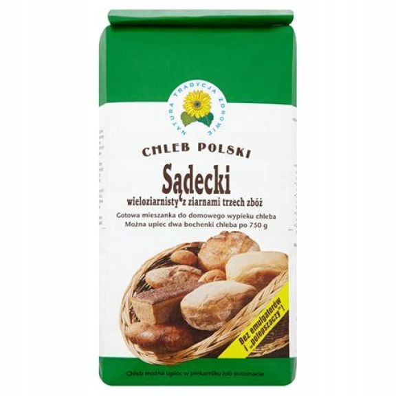 Chleb sądecki-wieloziarnisty 1 kg. mieszanka