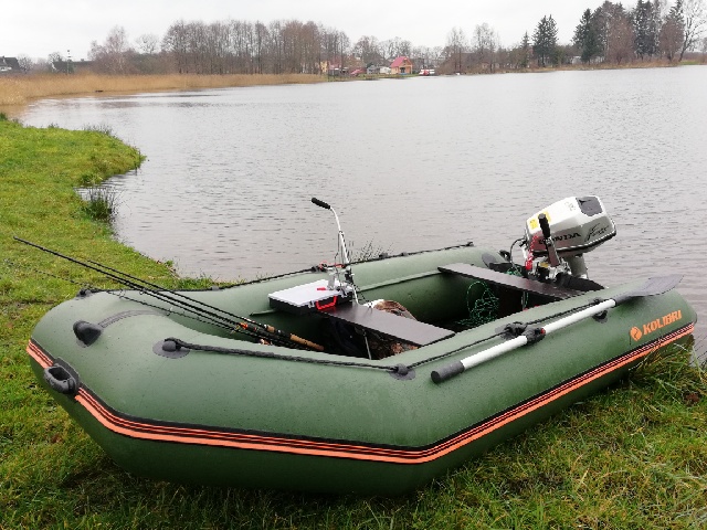 Ponton kolibri km-330 i silnik Honda 5km
