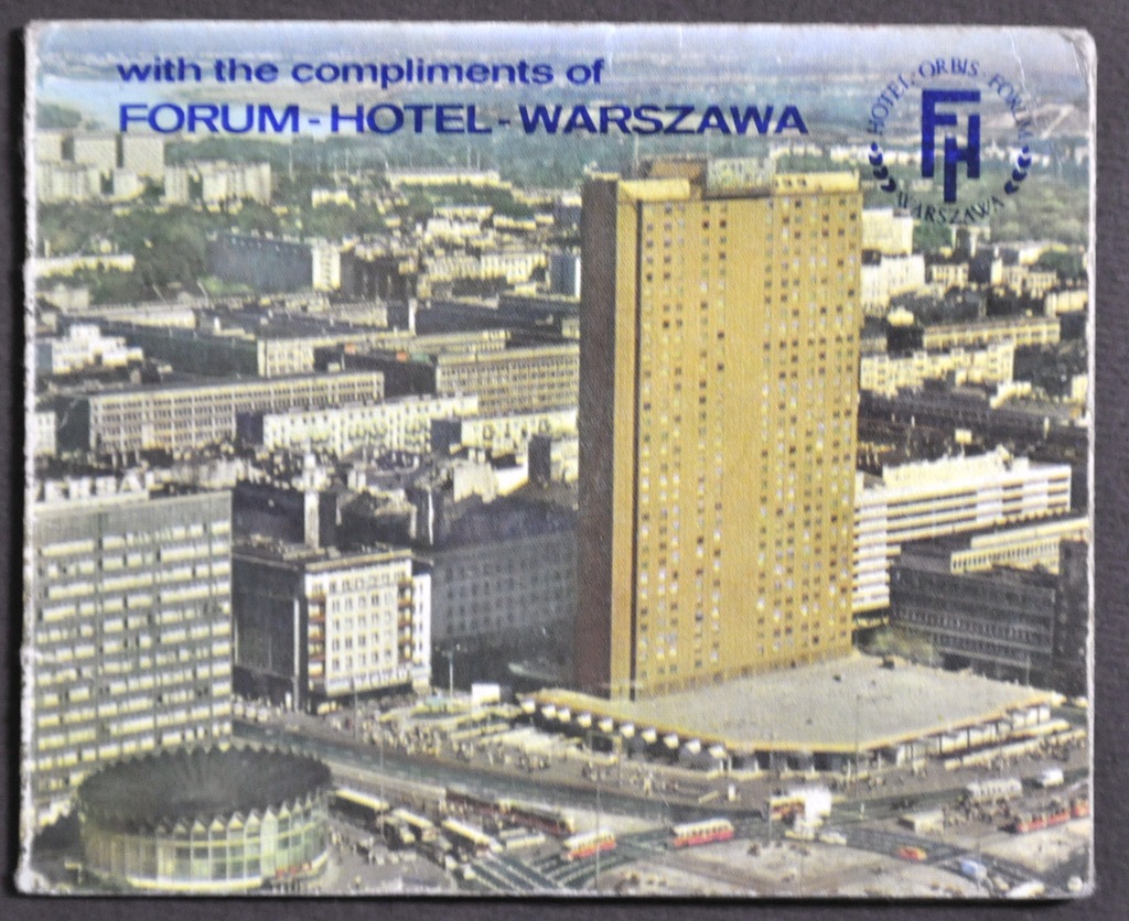 WARSZAWA HOTEL FORUM HOTELOWA MAPA DLA TURYSTY