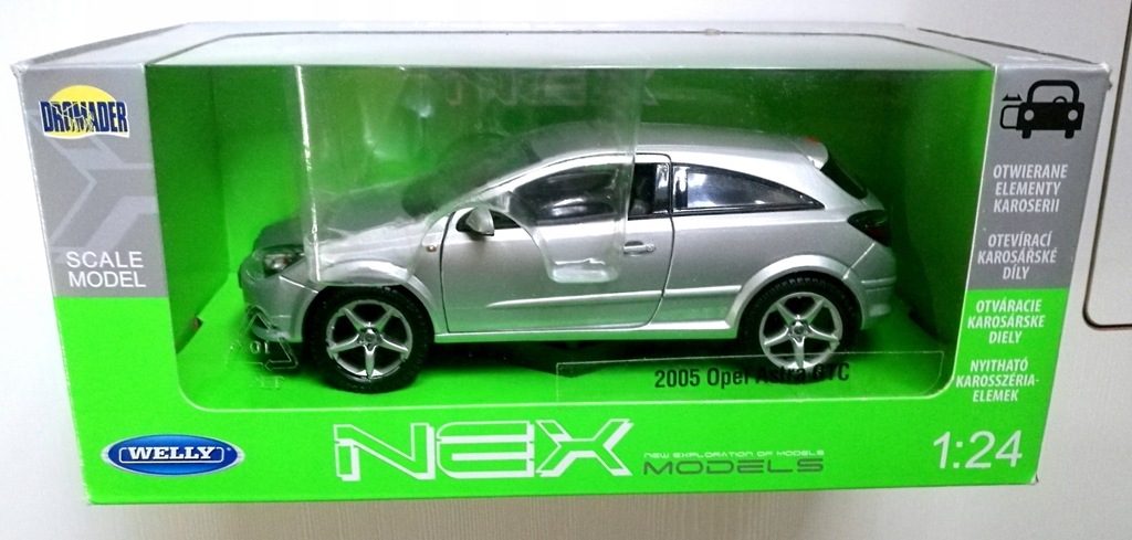 Opel Astra H GTC Welly 1:24 Model kolekcjonerski