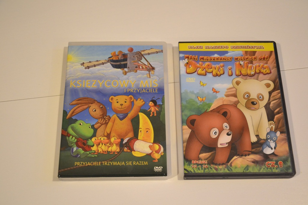 Bajki dvd-Dżeki i Nuka,Księżycowy Miś